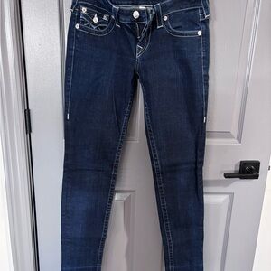 True Religion Dark Blue Skinny Jeans